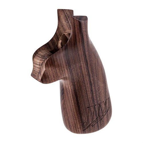 Las empuñaduras S&W Miculek de Hogue ofrecen un diseño estrecho y suave para un agarre cómodo, control del retroceso y un rápido desenfunde, ideales para tiro y caza.