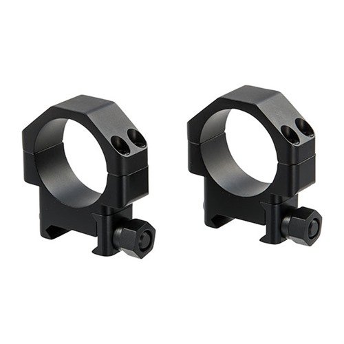 Las anillas TSR de 30mm ofrecen un agarre superior y alineación precisa, fabricadas en aluminio con un diseño que evita el deslizamiento y proporciona un acabado atractivo.
