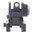 MIDWEST INDUSTRIES AR-15  FLIP-UP ADJUSTABLE MCTAR-ERS REAR SIGHT BLACK