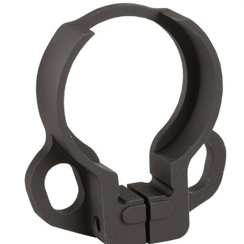 El adaptador de sling AR-15 de Midwest Industries se instala fácilmente sin herramientas, es compatible con slings tácticos y no interfiere con el uso del stock.