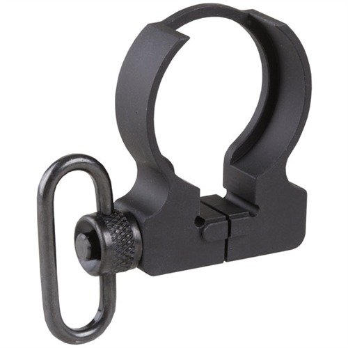 El adaptador de sling AR-15 de MIDWEST INDUSTRIES es ambidiestro, fácil de instalar y fabricado en EE. UU., ideal para posiciones de sling en culatas ajustables.