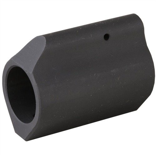 El bloque de gas bajo perfil AR-15 de Midwest Industries es de acero resistente, con diseño de una sola pieza y se ajusta bajo la mayoría de los handguards.