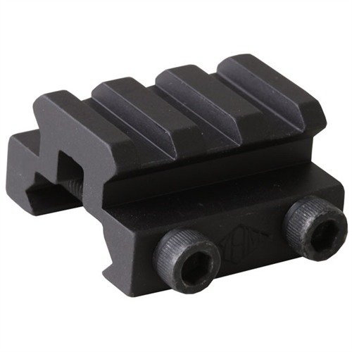 El mini riser de Picatinny eleva tus accesorios como láseres y luces ½" con aluminio resistente, ligero y duradero, ideal para mejorar tu equipo.