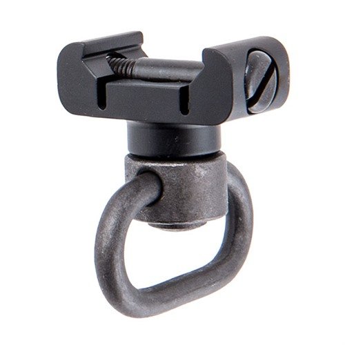 El QD Rail Mount Swivel de Daniel Defense estabiliza tu arma, limita el movimiento rotacional y se adapta a configuraciones de sling de 2 y 3 puntos.