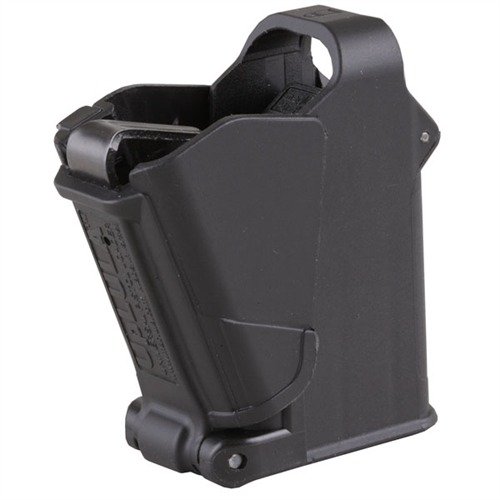 Carga rápidamente los cargadores de pistola con el UpLula, protegiendo tus dedos y aumentando la vida útil del cargador. ¡Disfruta más disparando!