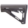El stock MAGPUL AR-15 CTR ofrece un ajuste seguro sin movimiento, un diseño resistente y opciones de montaje para sling, mejorando tu experiencia de tiro.