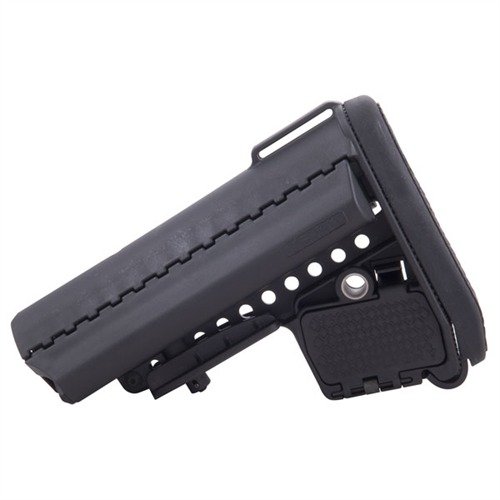 El stock EMOD AR-15 ajustable ofrece versatilidad táctica, almacenamiento modular y comodidad mejorada para un control excepcional de tu arma.