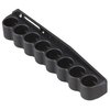 El portacartuchos de 8 rondas MESA TACTICAL es ligero y resistente, permite recargas rápidas y seguras con un diseño que se adapta a tu escopeta Remington.