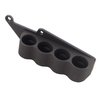 El soporte de cartuchos MESA TACTICAL es ligero y resistente, ideal para recargas rápidas, con capacidad para 4 cartuchos y fácil instalación en Remington 870/1100/11-87.