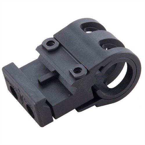 El soporte VTAC para linterna es ligero, resistente y permite una fácil activación, compatible con luces de 0.80" a 1" en rieles Picatinny.