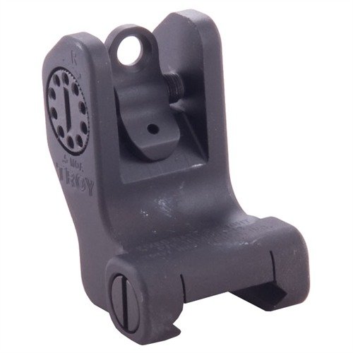 El visor trasero táctico AR-15 de TROY INDUSTRIES es robusto, fácil de usar y siempre listo, ofreciendo precisión y durabilidad en cualquier situación.
