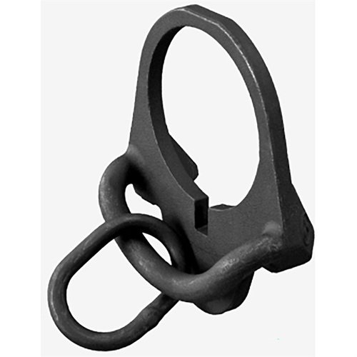 El adaptador de sling ambidiestro ASAP de MAGPUL permite un movimiento de 180° sin restricciones, facilitando el cambio rápido de hombro y maximizando la cobertura.