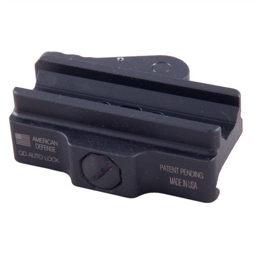 Las bases modulares AD-B2, AD-B3 y AD-B4 son perfectas para montajes de ACOG, fabricadas en aluminio 6061 T6 y con el sistema QD Auto Lock™.
