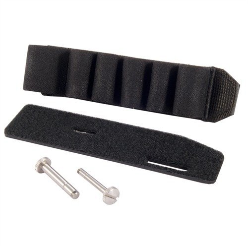 El DSAC te permite llevar 6 cartuchos adicionales al alcance de tu mano, con instalación rápida y segura en tu Remington 870/1100/11-87.