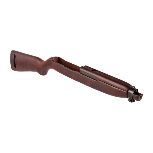 Convierte tu 10/22 en una réplica del M1 Carbine con un ajuste fácil y sin modificar la acción, fabricado en madera de haya y con un acabado duradero.