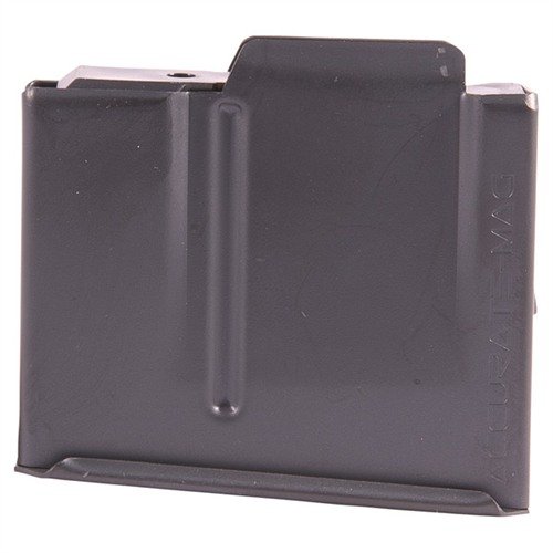 Consigue el cargador AICS de acero para .308 Winchester, con acabado Teflon y seguidor de polímero, ideal para rifles compatibles y alimentación confiable.