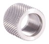 Protege las roscas de tu rifle con el .720 STANDARD THREAD PROTECTOR 1/2-28 de acero inoxidable, fácil de instalar y con un diseño que permite un agarre firme.