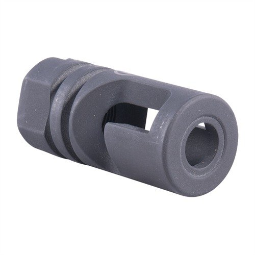 El compensador J-TAC47 para AK-47 reduce el retroceso sin aumentar el ruido, incluye una arandela resistente al calor y tiene un acabado negro mate.