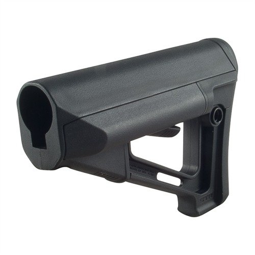 El culatín Magpul STR ofrece almacenamiento interno para baterías, comodidad mejorada y un ajuste seguro, ideal para tu AR-15. ¡No te lo pierdas!