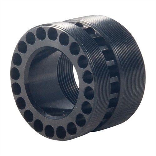 Este Barrel Nut de aluminio negro es ideal para reemplazar piezas dañadas en tu Yankee Hill free-float forearm, compatible con AR-15 y M16.