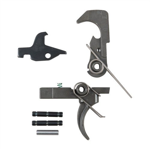 Los gatillos AR-15 de ALG DEFENSE ofrecen un tirón más suave y confiable, con componentes de calidad militar y un peso de tirón de aproximadamente 6½ lbs.