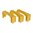 MAGPUL ENHANCED SELF-LEVELING FOLLOWER 5.56X45 3/PACK YELLOW