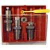 El set de 3 dies PACESETTER para .204 Ruger incluye Full Length Sizing Die, Bullet Seating Die, Factory Crimp Die y más, ideal para tus recargas.