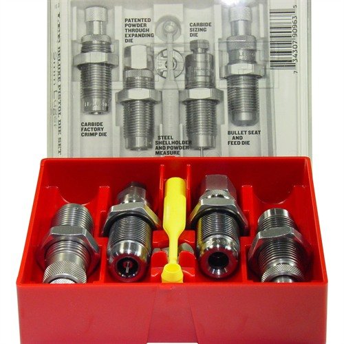 El set de dies LEE Precision incluye todo lo necesario para recargar 40 S&W, con dies de carburo que facilitan el ajuste y mejoran la precisión.