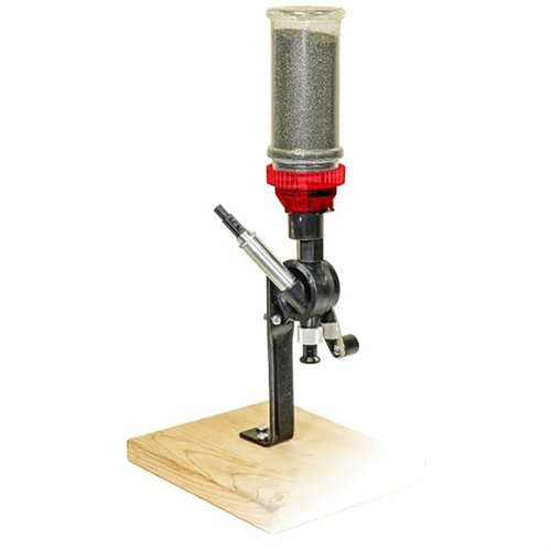 El PERFECT POWDER MEASURE de LEE PRECISION es ideal para recargar cartuchos de rifle y pistola, con ajustes micrométricos y un soporte de acero resistente.