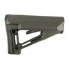 El AR-15 STR Stock de MAGPUL ofrece almacenamiento interno para baterías, ajuste cómodo, y un mecanismo de bloqueo que reduce el movimiento para un mejor control.