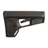 El stock ACS-L de Magpul ofrece un perfil extra-delgado para mayor maniobrabilidad, con un sistema de bloqueo y compartimento de almacenamiento.