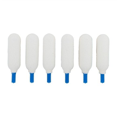 Los Bore Tips de SWAB-ITS son reutilizables hasta 5 veces, se adaptan a varillas de limpieza y limpian a fondo con espuma que absorbe solventes y aceites.
