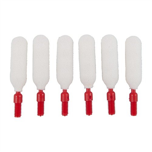 Los Bore Tips son reutilizables hasta 5 veces, se adaptan a varillas de limpieza, y su espuma absorbe solventes para una limpieza uniforme y efectiva.