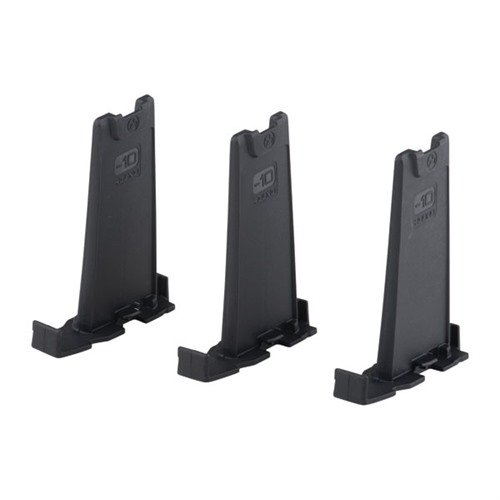El limitador Minus 10 de MAGPUL reduce temporalmente la capacidad de tus PMAG Gen M3, fácil de instalar y sin alterar permanentemente el cargador.