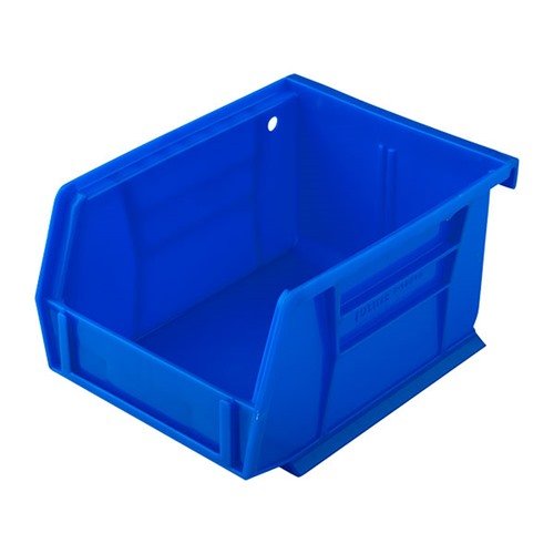 Estos STACKABLE STORAGE BINS son ideales para componentes de recarga. Con paredes reforzadas y diseño apilable, son fáciles de manejar y evitan el deslizamiento.