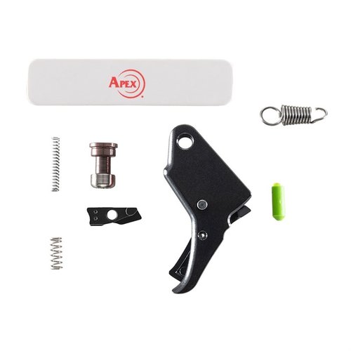 Mejora tu S&W Shield con el kit de gatillo de acción, que reduce el pre-travel y over-travel un 20%, ofreciendo un disparo más suave y preciso.