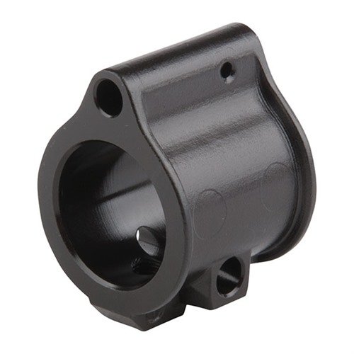 El SGB Geissele Super Gas Block es compacto, resistente a la erosión y se ajusta perfectamente a cañones de .750" OD, ideal para tus tubos de free-float.