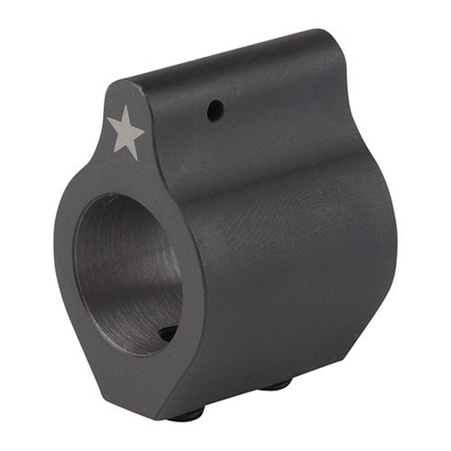 El bloque de gas low-profile de Bravo Company es resistente, hecho de acero de alta calidad y diseñado para AR-15/M16, ideal para la mayoría de los handguards.