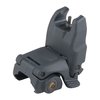 El MBUS GEN 2 de MAGPUL es un visor de polímero que se despliega al instante, ideal como respaldo y sin obstáculos al plegarse, ocupando menos de 1" en riel.