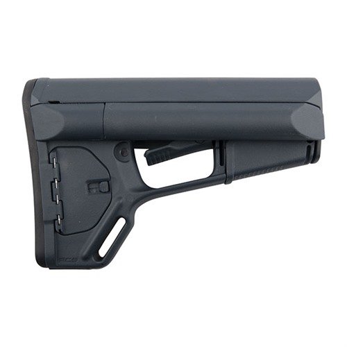 El stock ACS de Magpul para AR-15 ofrece almacenamiento adicional, un diseño cómodo y seguro, y un sistema de bloqueo dual para mayor funcionalidad.