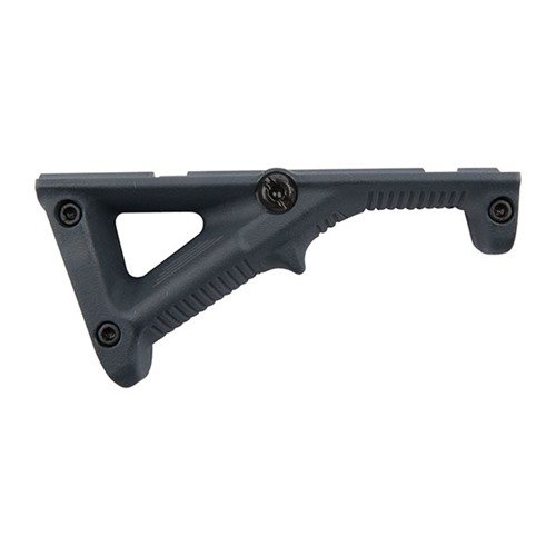 El AFG2 de Magpul es un agarre angulado que mejora el control, reduce la fatiga y se adapta a cualquier riel Picatinny, ideal para disparos rápidos y precisos.