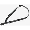 La MS4 GEN2 DUAL QD SLING de MAGPUL ofrece versatilidad con su diseño convertible de dos a un punto y anclajes QD para una sujeción rápida y segura.