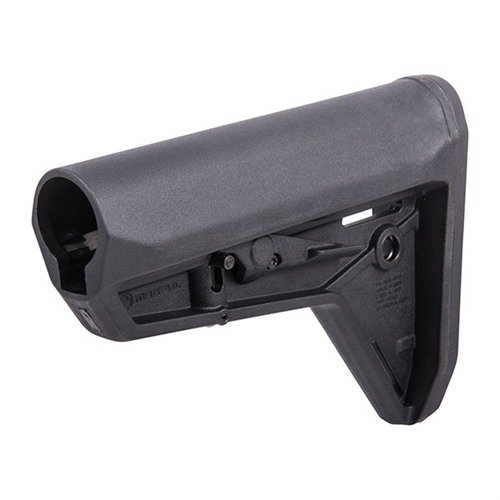 El stock MOE-SL de MAGPUL para AR-15 es ligero, cómodo y ofrece ajustes fáciles, ideal para usar con armadura y minimizar el retroceso.