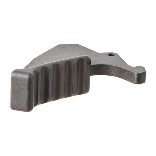 ¡Nunca más tendrás problemas para cargar tu AR-15! Este latch de acero gris ofrece mayor superficie para un acceso fácil, ideal para usar con guantes o miras.