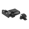 Mejora tu SIG P220 con el set de miras ajustables L.P.A.: diseño compacto, ajuste micrométrico y fácil instalación con herramientas incluidas.
