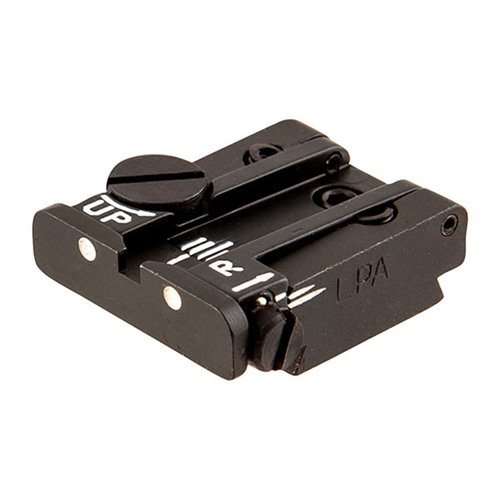 Convierte tu semi-auto en un arma moderna con la mira trasera ajustable RUGER, fácil de instalar, sin necesidad de reemplazar la mira delantera.