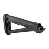 El MOE AK Stock de Magpul ofrece un ajuste optimizado, almacenamiento interno, pad de goma absorbente y risers ajustables para una experiencia superior.