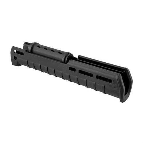 El Magpul Zhukov Hand Guard mejora tu AK con su diseño ergonómico, chasis de aluminio, ranuras M-LOK y compatibilidad con el rail Ultimak para ópticas.