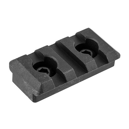 Descubre el riel M-LOK de Midwest Industries, fabricado en aluminio 6061, anodizado y disponible en 3, 5, 7 y 9 ranuras, incluye todo el hardware.