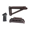 Mejora tu AK-47/74 con el set Magpul MOE: culata fija optimizada, guardamanos M-LOK, y empuñadura ergonómica para un control superior y almacenamiento.